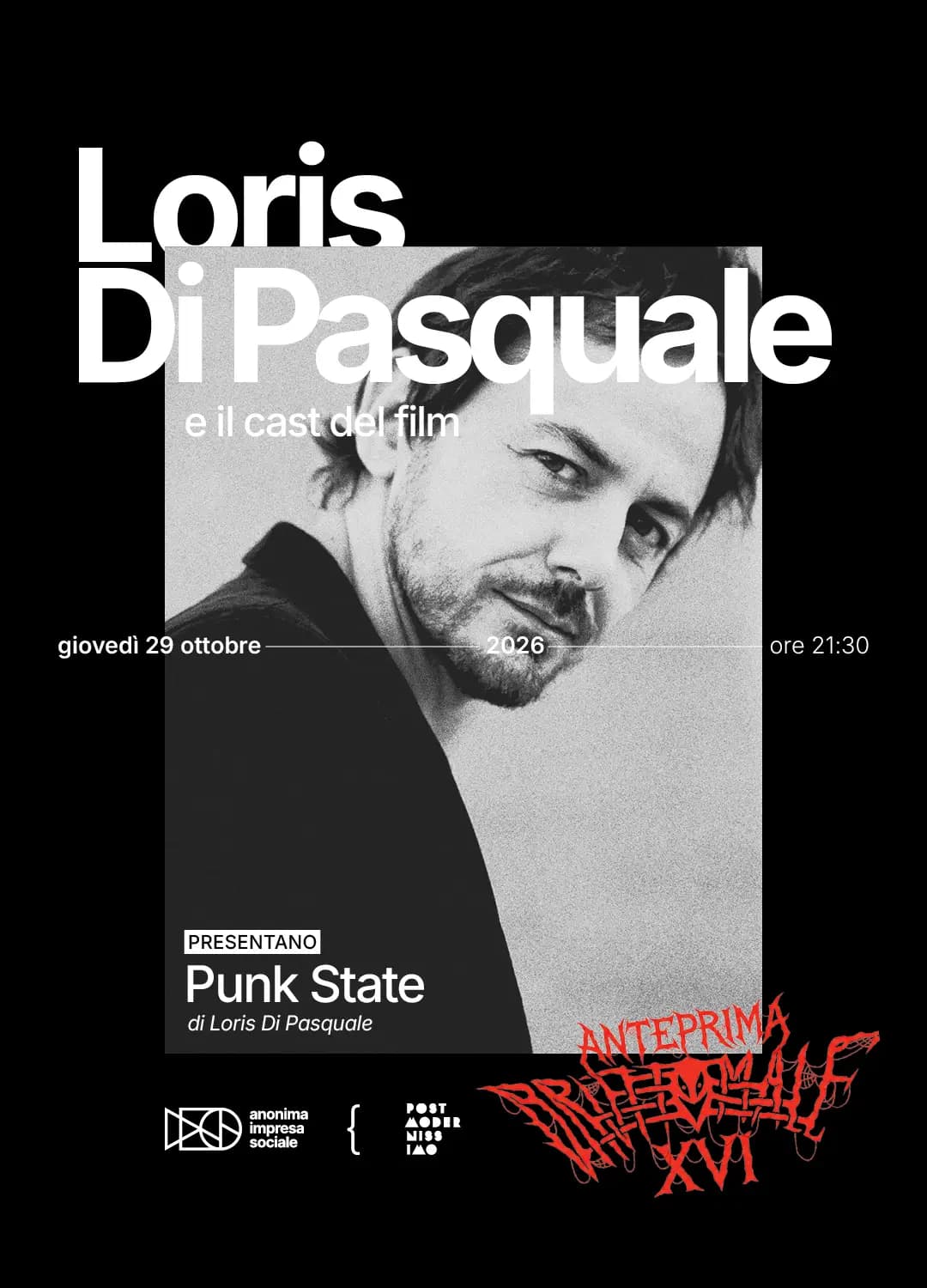 Loris di Pasquale e il cast del film presentano Punk State